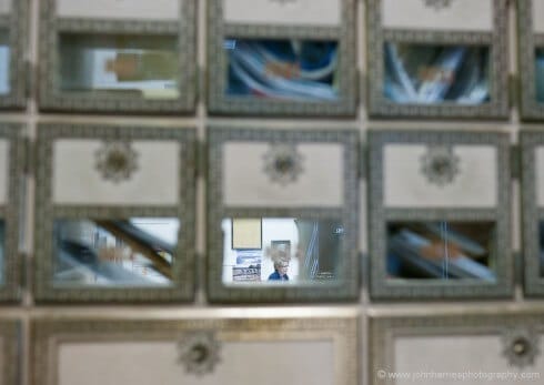 I like to give my viewers a bit of a challenge. This shot takes a minute to figure out, but will raise a chuckle from most viewers. Again I broke a "rule" here and focused on the worker in the background, not the closer P.O. box doors.