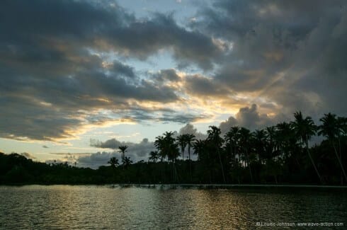 The magic of dawn light at the Ilha dos Tatus