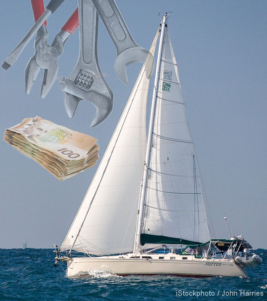 Estimating The Cost of Maintaining a Cruising Boat