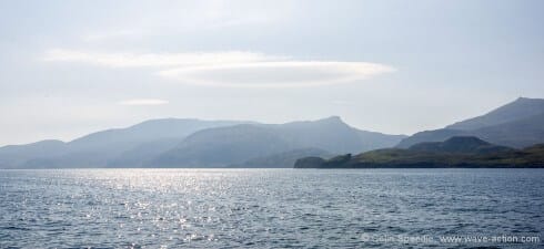 Orographic cloud, South Uist