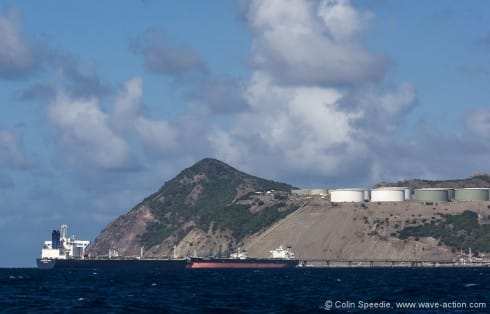 The business end of Statia