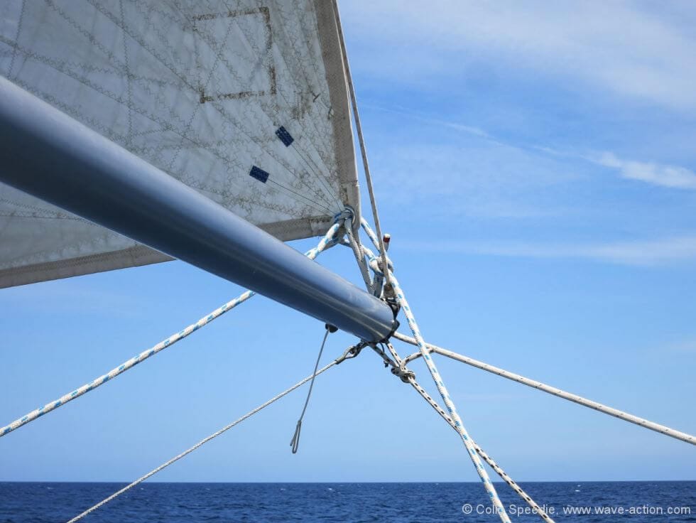 Downwind Sailing—Poling Out The Jib