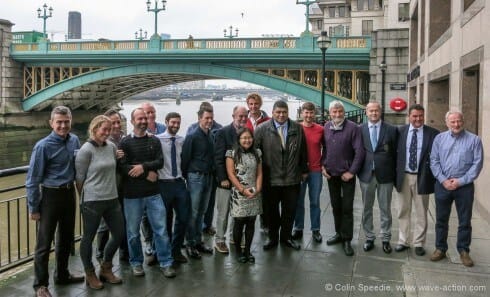 The organisers and entrants of the 2018 Golden Globe Race.