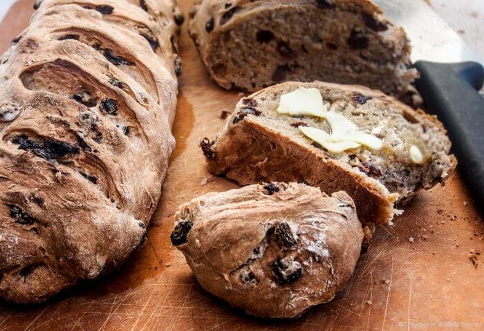 13- Use---Homemade raisin bread