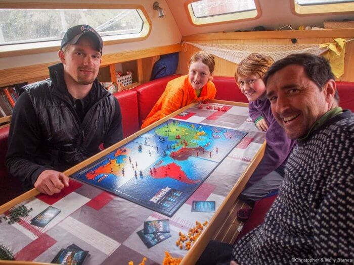 Game of Risk in South Georgia.