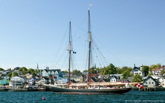 Bluenose II returns to her berth