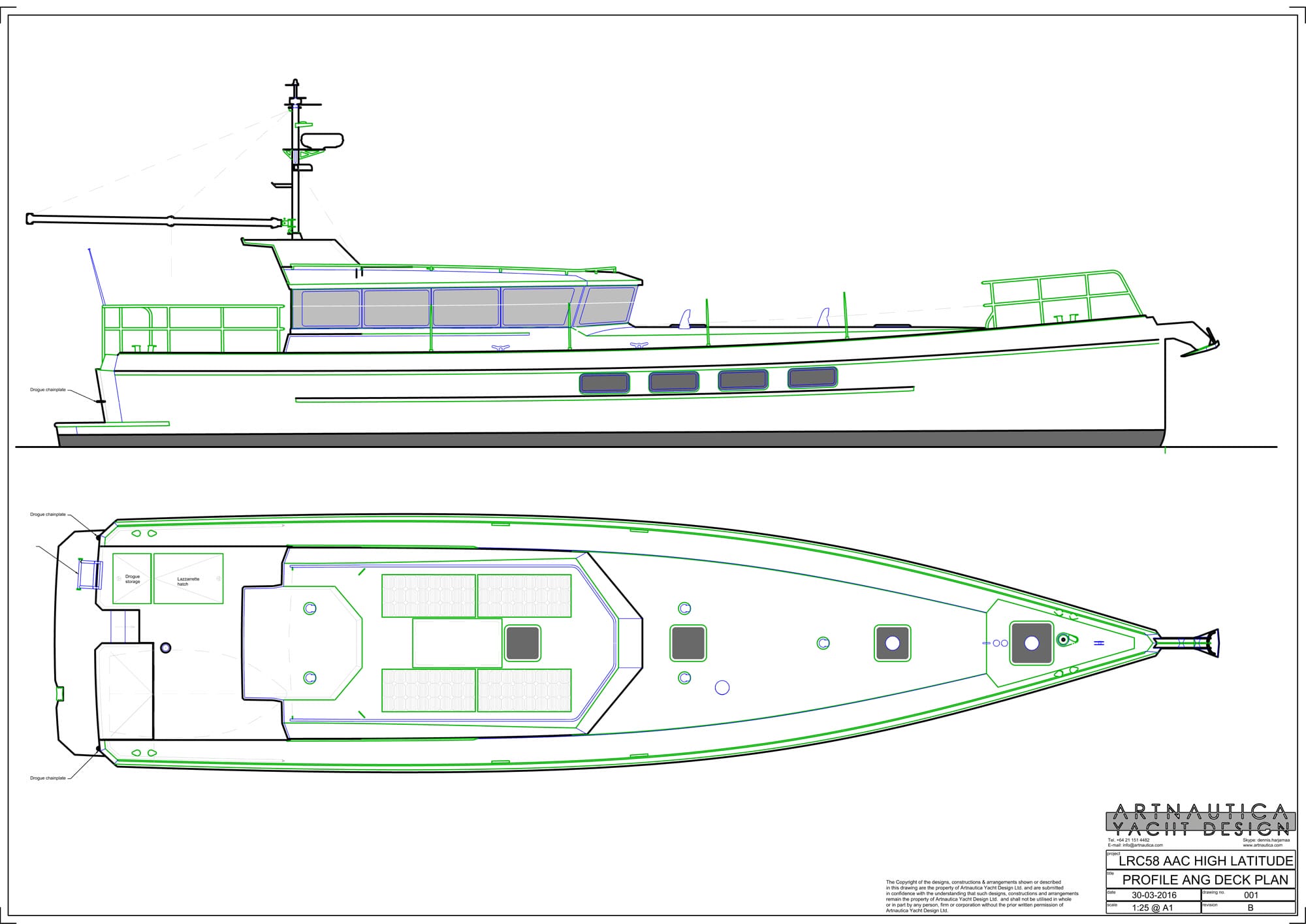 The Artnautica LRC 58 Adventure Edition Offshore Motorboat