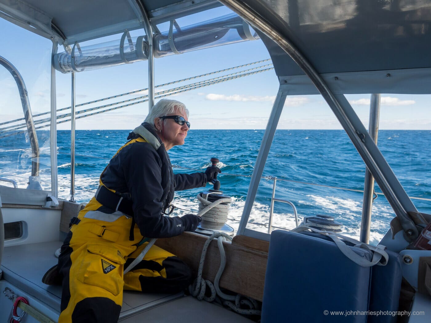 sailboat rigging winch