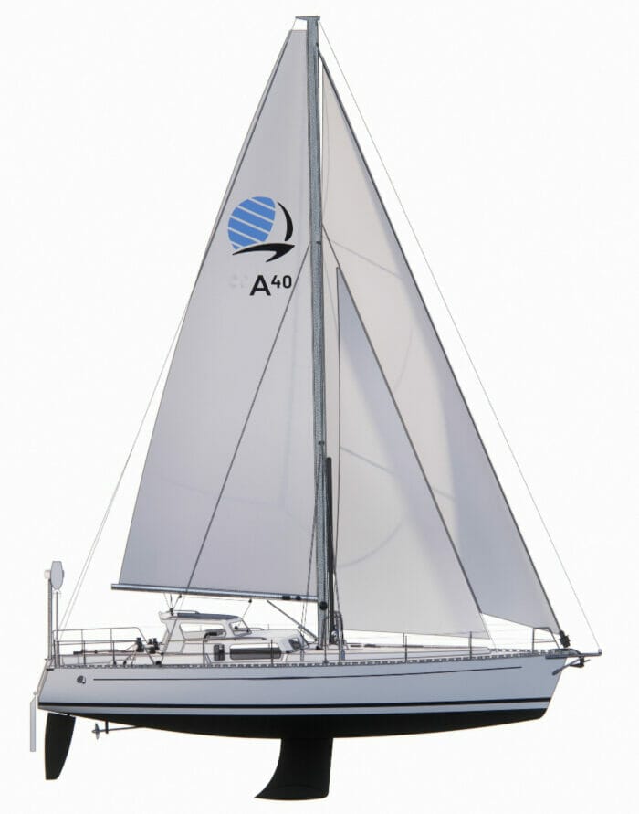 adventure 40 sailboat